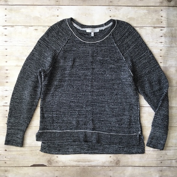 Victoria's Secret Sweaters - VICTORIA’S SECRET Charcoal Gray Soft Woven Sweater